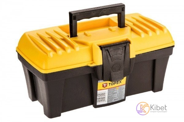 Ящик для инструмента Topex 16'' (79R121) пластик, 1 замок, 380х170х170мм