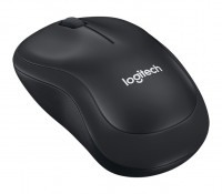 Мышь Logitech B220 Silent, Black, USB, беспроводная, оптическая, 1000 dpi, 3 кно