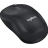 Мышь Logitech B220 Silent, Black, USB, беспроводная, оптическая, 1000 dpi, 3 кно