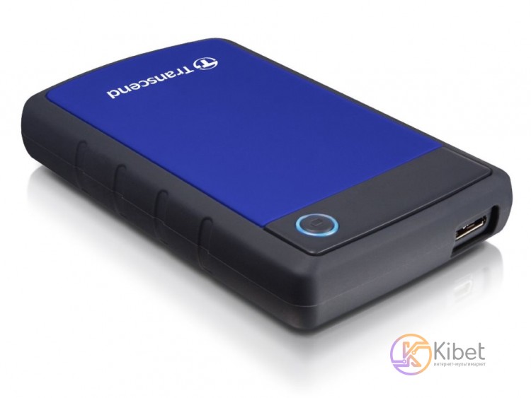 Внешний жесткий диск 2Tb Transcend StoreJet 25H3P, Dark Blue, 2.5', USB 3.1 (TS2