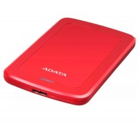 Внешний жесткий диск 2Tb ADATA DashDrive HV300, Red, 2.5', USB 3.2 (AHV300-2TU31
