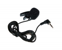 Микрофон YW-001, Black, прищепка, Blister