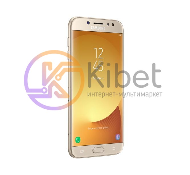 Смартфон Samsung Galaxy J7 (2017) J730F DS Gold, 2 NanoSim, 5.5' (1920х1080) Sup