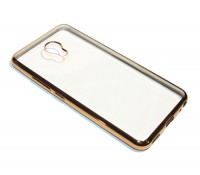 Накладка силиконовая для смартфона Meizu M5, Gold