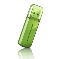 USB Флеш накопитель 32Gb Silicon Power Helios 101 Green 20 10Mbps SP032GBUF2