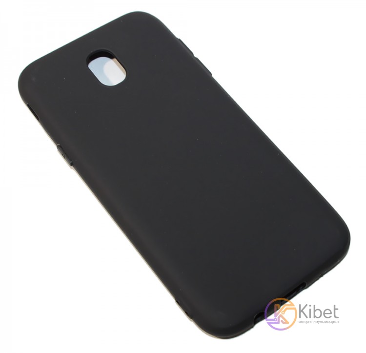 Накладка силиконовая для смартфона Samsung J530, Incore Soft Case Matte, Black