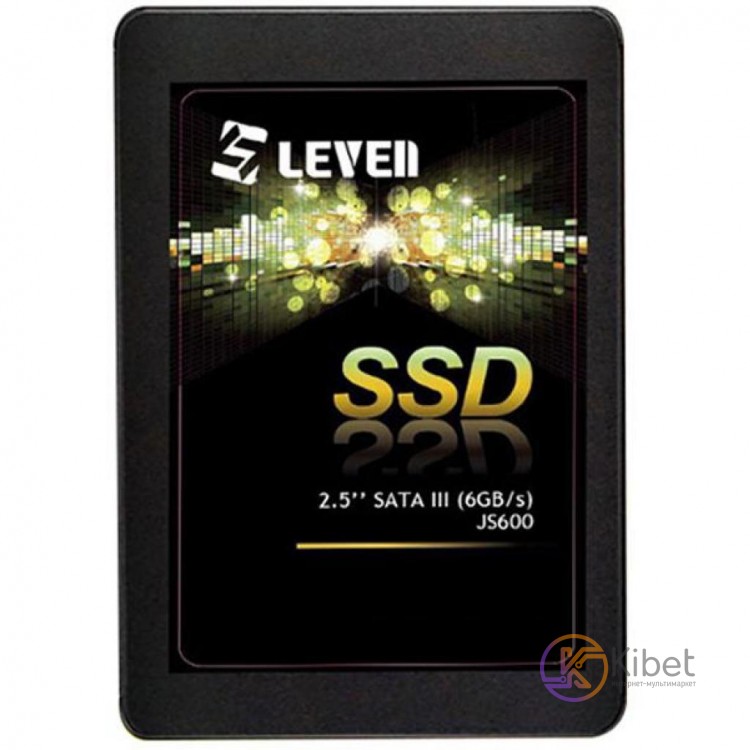 Твердотельный накопитель 128Gb, Leven JS600, SATA3, 2.5', 3D TLC, 560 430 MB s (
