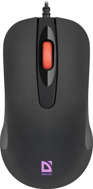 Мышь Defender Ultra Classic MB-280, Black, USB, оптическая, 1000 dpi, 3 кнопки,