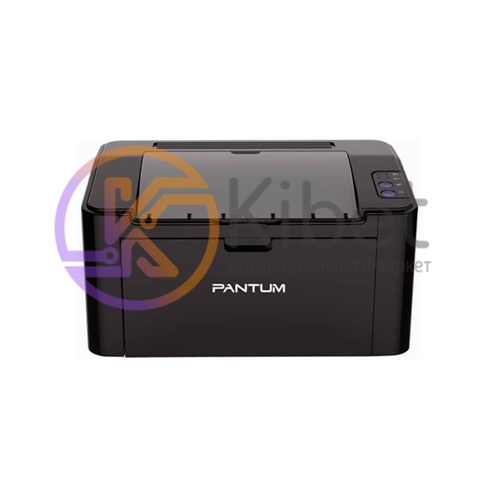 Принтер лазерный ч б A4 Pantum P2507, Black, 1200x600 dpi, до 22 стр мин, USB, к