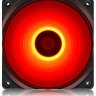 Вентилятор 120 мм, Deepcool RF120R, Black, 120x120x25 мм, красная LED подсветка,