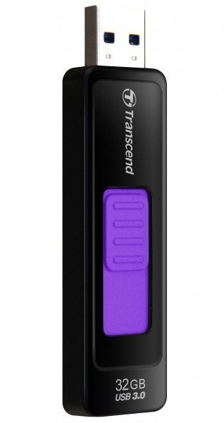 USB 3.0 Флеш накопитель 32Gb Transcend 760 Purple, 70 30Mbps (TS32GJF760)