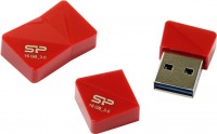 USB 3.0 Флеш накопитель 16Gb Silicon Power Jewel J08 Red 70 25Mbps SP016GBUF