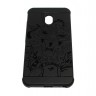 Накладка силиконовая для смартфона Meizu M5 Black, Dragon