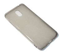 Накладка силиконовая для смартфона Meizu M6 Dark Transparent