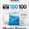 Фотобумага Videx, глянцевая, A6 (10x15), 180 г м2, 100 л (HGA6 180 100)