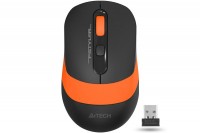 Мышь A4Tech Fstyler FG10 2000dpi Black+Orange, USB, Wireless