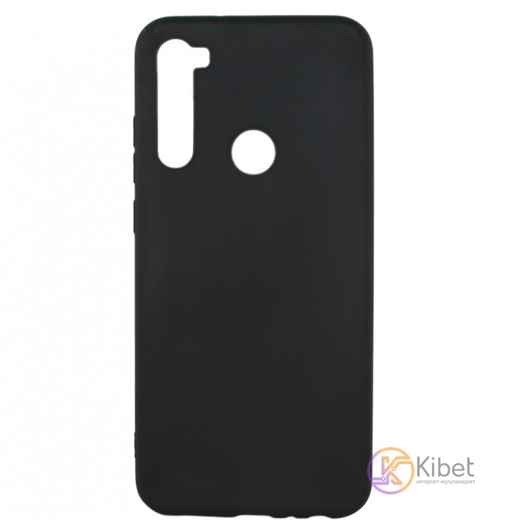 Накладка силиконовая для смартфона Xiaomi Redmi Note 8T, Soft case matte Black