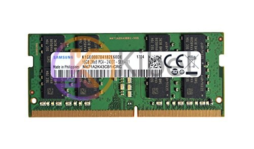 Модуль памяти SO-DIMM, DDR4, 16Gb, 2400 MHz, Samsung, 1.2V, CL17 (M471A2K43CB1-C