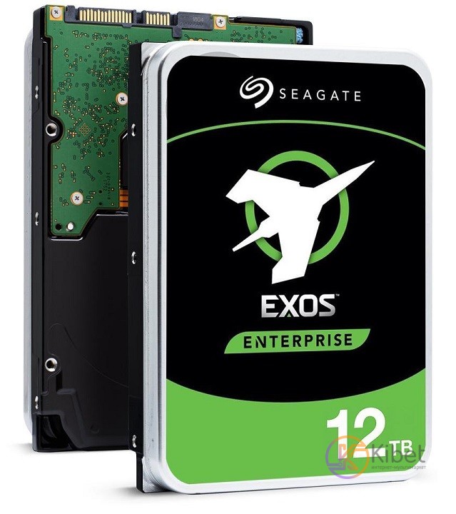 Жесткий диск 3.5' 12Tb Seagate Exos X16, SATA3, 256Mb, 7200 rpm (ST12000NM001G)