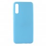 Накладка силиконовая для смартфона Samsung A50 (A505), Soft case matte, Blue