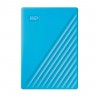 Внешний жесткий диск 2Tb Western Digital My Passport, Blue, 2.5', USB 3.2 (WDBYV