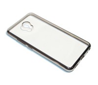 Накладка силиконовая для смартфона Meizu M5, Silver
