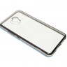 Накладка силиконовая для смартфона Meizu M5, Silver