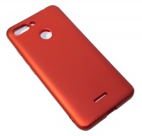 Накладка силиконовая для смартфона Xiaomi Redmi 6 6 Pro, Soft Case Matte, Red