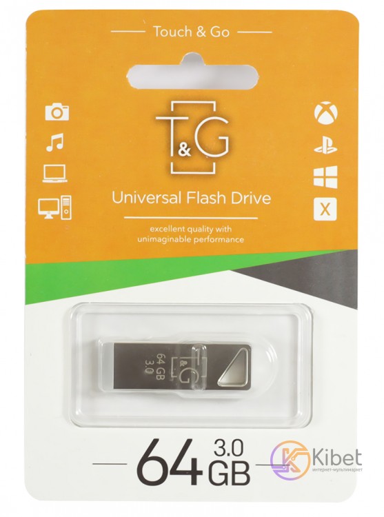 USB 3.0 Флеш накопитель 64Gb T G 111 Metal series (TG111-64G3)
