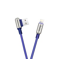 Кабель USB - Lightning, Hoco Capsule, 1,2 m , U17, Blue