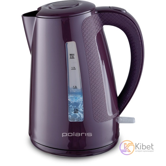Чайник Polaris PWK 2016C Violet 2200W 2L Скрытый (диск) Индикатор уров
