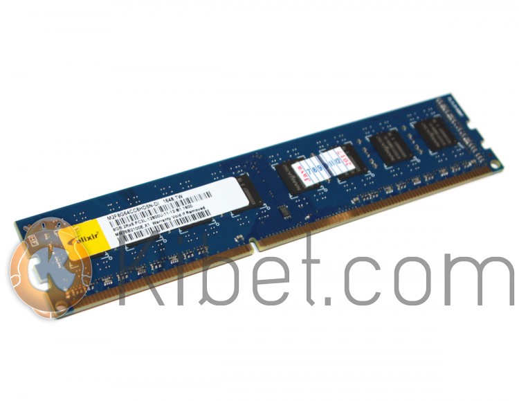 Модуль памяти 8Gb DDR3, 1600 MHz (PC3-12800), Elixir, 11-11-11-28, 1.35V (M2F8G6