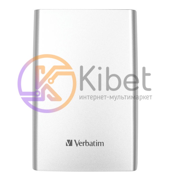 Внешний жесткий диск 500Gb Verbatim Store'n'Go, Silver, 2.5', USB 3.0 (53021)