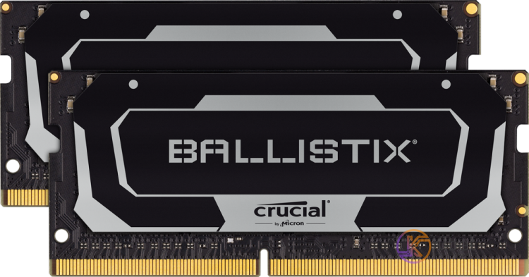 Модуль памяти SO-DIMM, DDR4, 8Gb x 2 (16Gb Kit), 3200 MHz, Crucial Ballistix, Bl