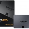 Твердотельный накопитель 8Tb, Samsung 870 QVO, SATA3, 2.5', MLC, 560 530 MB s (M