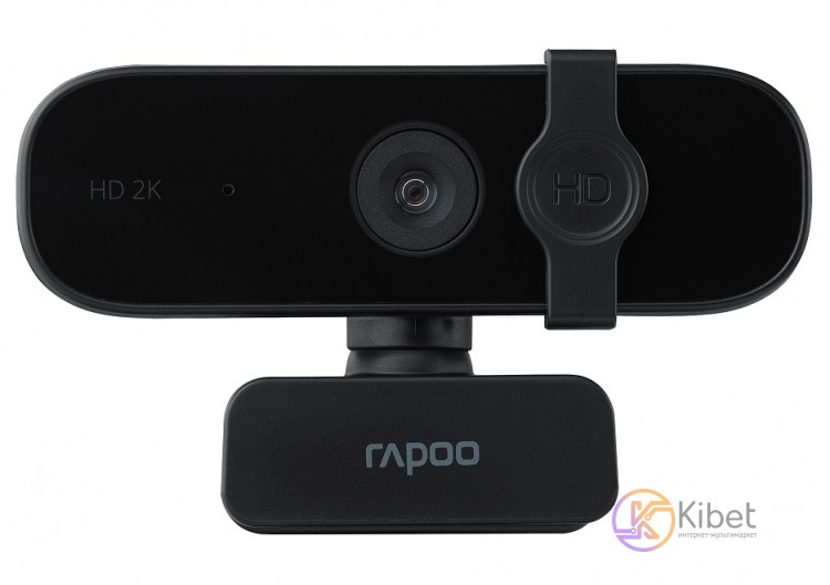Web камера Rapoo XW2K, Black, 2560x1440 30 fps, USB 2.0, встроенный микрофон, ав