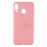 Накладка силиконовая для смартфона Samsung M20, Soft case matte, Pink