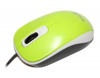 Мышь Genius DX-110, Green, USB, оптическая, 1000 dpi, 3 кнопки, 1.5 м