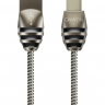 Кабель USB - USB Type-C, Canyon UC-5, Gray Black, 1 м, 2A, металлический корпу