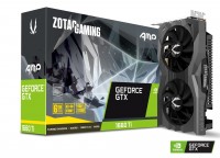 Видеокарта GeForce GTX 1660 Ti, Zotac, AMP! Edition, 6Gb GDDR6, 192-bit, HDMI 3x