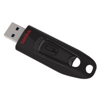USB 3.0 Флеш накопитель 64Gb SanDisk Ultra Black, 100Mb s, SDCZ48-064G-U46