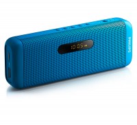 Колонка портативная 2.0 Philips ShoqBox SD700A Blue, 3B, Bluetooth, FM, питание