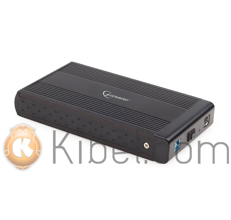 Карман внешний 3,5' Gembird EE3-U3S-3 Black SATA USB3.0