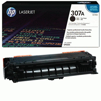 Картридж HP 307A (CE740A), Black, CLJ CP5220 CP5225, 7000 стр