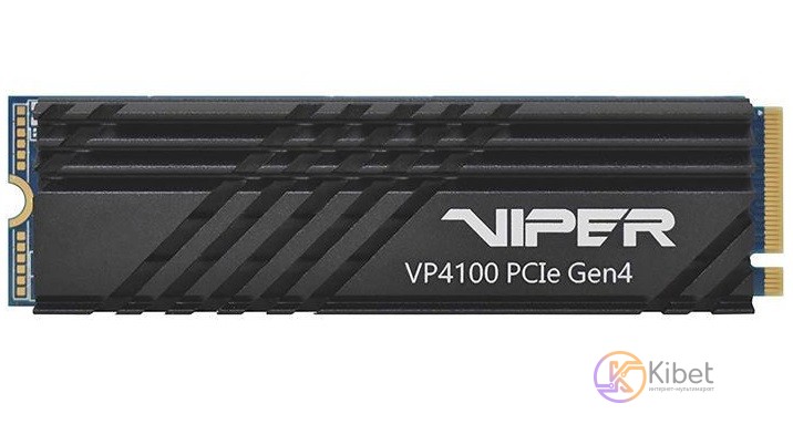 Твердотельный накопитель M.2 512Gb, Patriot Viper Gaming VP4100, PCI-E 4x 4.0, 3