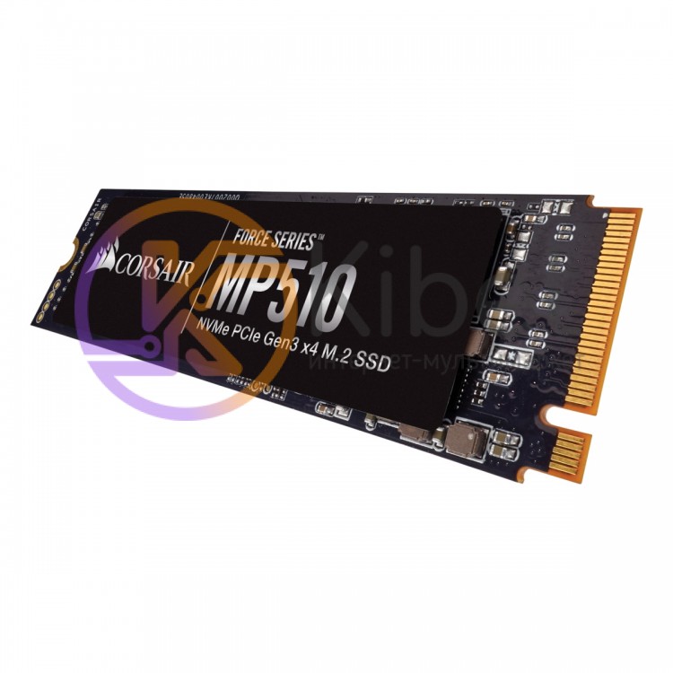 Твердотельный накопитель M.2 480Gb, Corsair MP510, PCI-E 4x, 3D TLC, 3480 2000 M