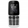 Мобильный телефон Nokia 105 New White, 1 Sim