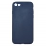Накладка силиконовая для смартфона Apple iPhone 7 8, Soft case matte Dark blue