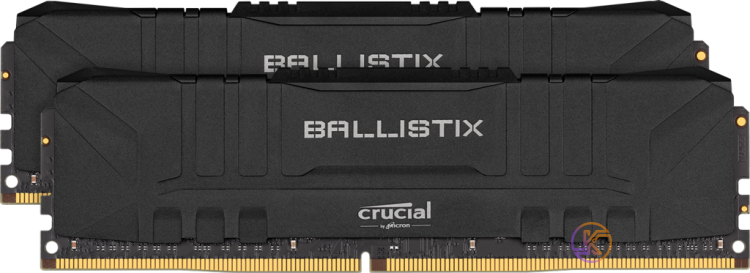 Модуль памяти 8Gb x 2 (16Gb Kit) DDR4, 3600 MHz, Crucial Ballistix, Black, 16-18