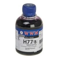 Чернила WWM HP 177 84, Black, 200 мл, водорастворимые (H77 B)